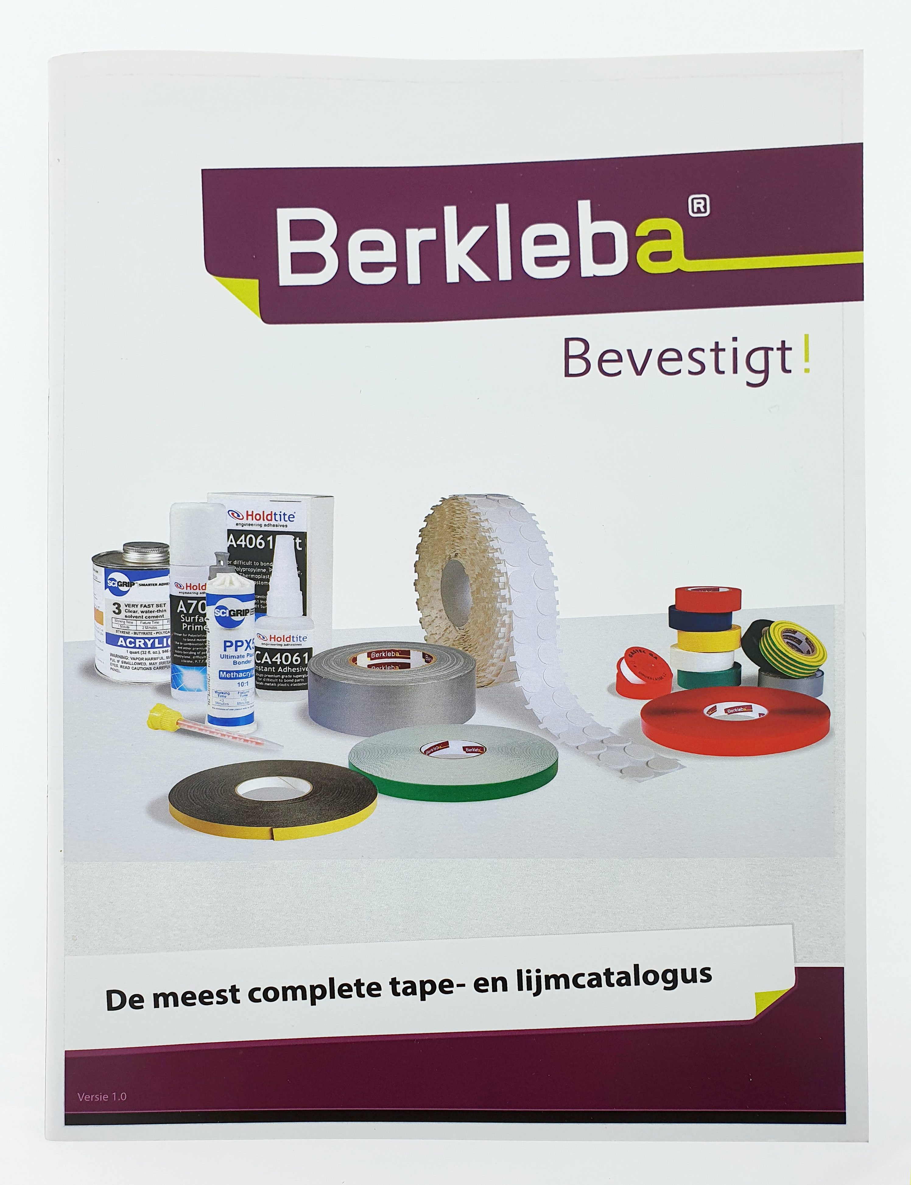 2011 nieuwe stijl tape en lijm catalogus