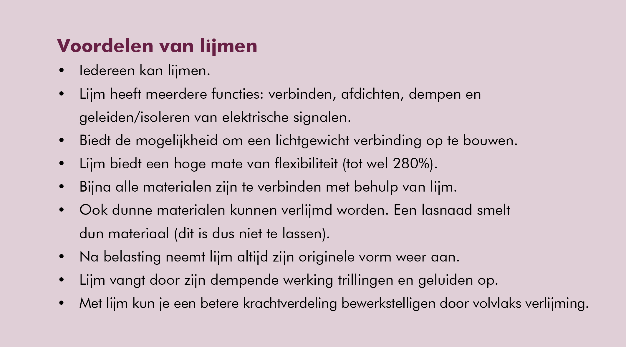 Voordelen Van Lijmen Nieuw