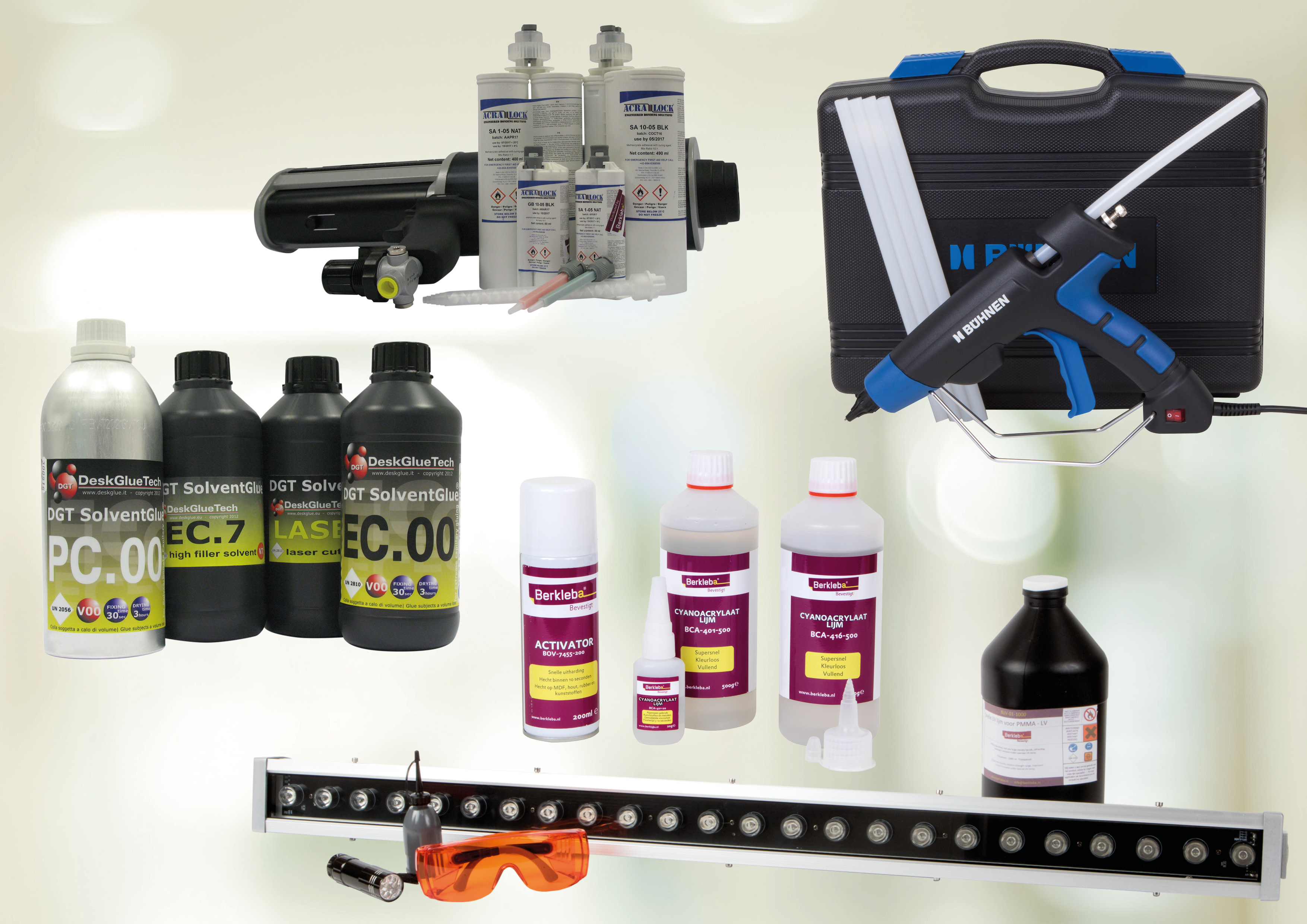 Industriële lijmen: eisen, soorten en toepassingen