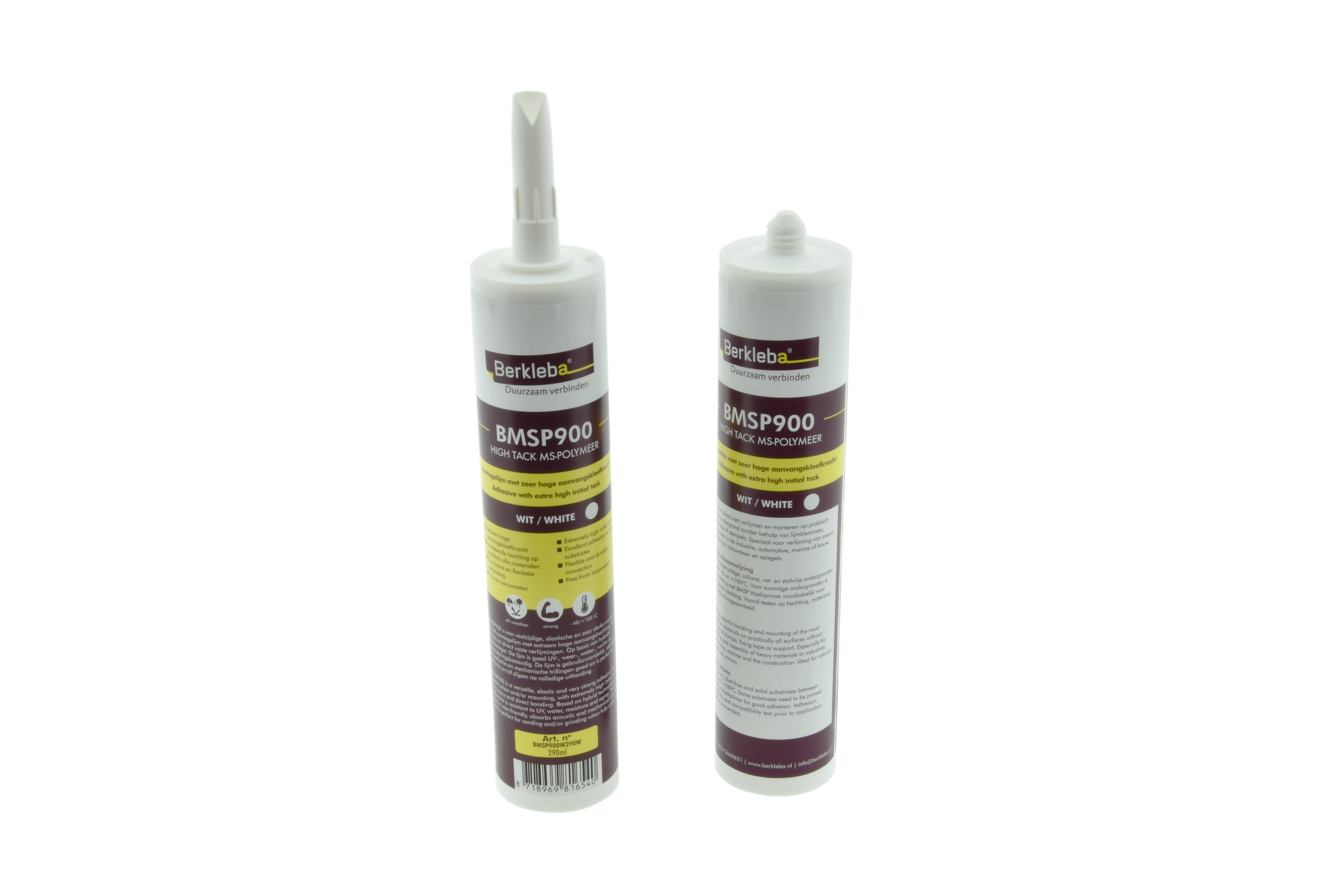 Nieuw bij Berkleba: High tack MS-Polymeerlijm voor direct handvast verlijmen